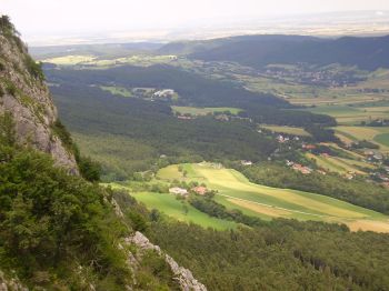 The valley from the top of the Wand