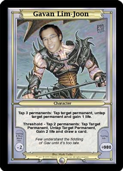 Vanguard Gav Card